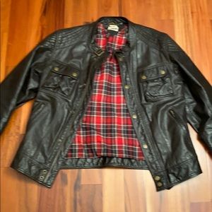 Brand new leather coat